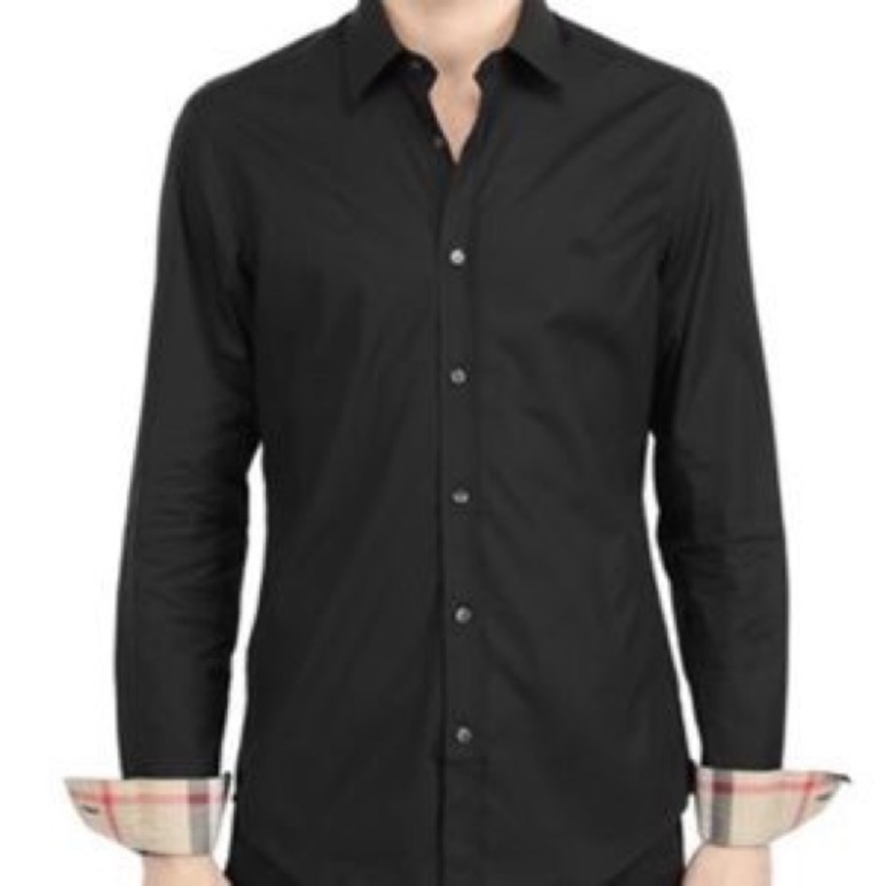 Burberry long sleeve dress shirt